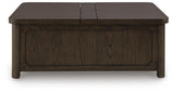 Breckington Coffee Table With Storage - T678-20