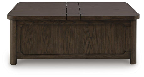 Breckington Coffee Table With Storage - T678-20