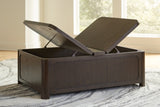 Breckington Coffee Table With Storage - T678-20