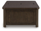 Breckington Coffee Table With Storage - T678-20