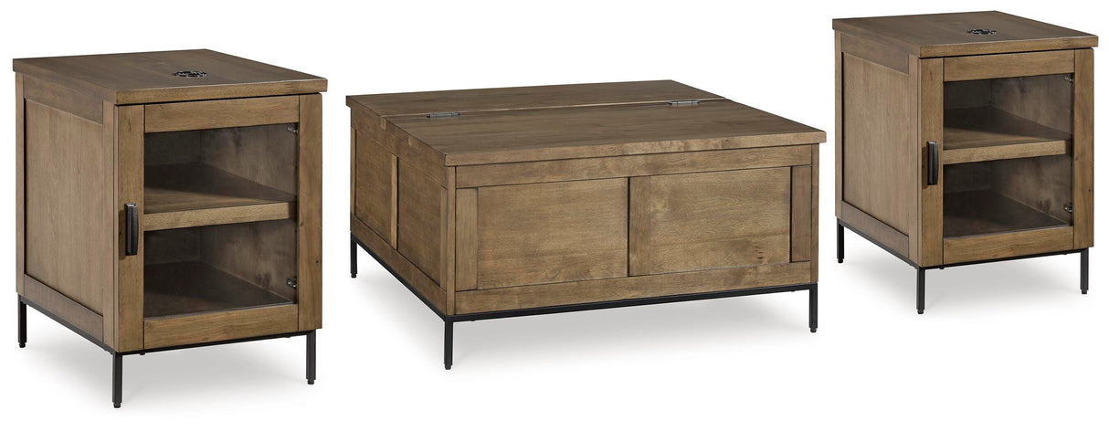 Torlanta Coffee Table and 2 End Tables - T686T1