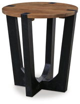 Hanneforth Coffee Table and 2 End Tables - T726T1