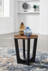Hanneforth Coffee Table and 2 End Tables - T726T1