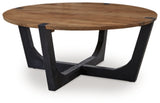 Hanneforth Coffee Table and 2 End Tables - T726T1