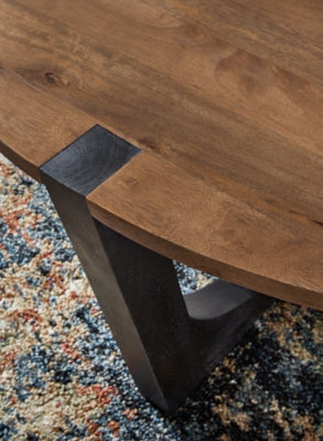 Hanneforth Coffee Table and 2 End Tables - T726T1