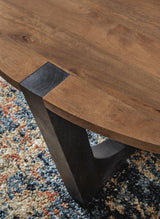 Hanneforth Coffee Table and 2 End Tables - T726T1
