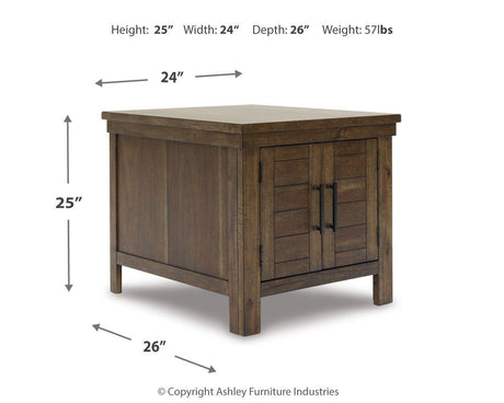 Moriville Lift-top Coffee Table and 2 End Tables - T731T1