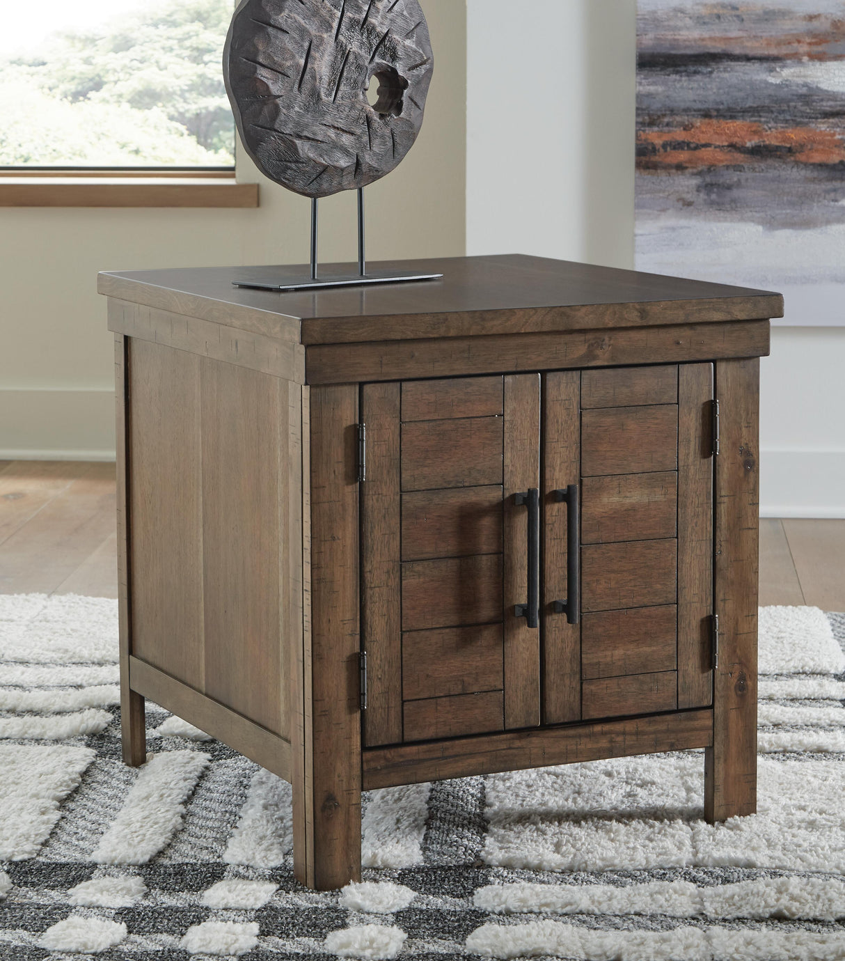 Moriville Lift-top Coffee Table and 2 End Tables - T731T1