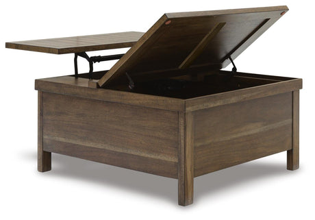 Moriville Lift-top Coffee Table and 2 End Tables - T731T1