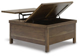 Moriville Lift-top Coffee Table and 2 Chairside End Tables - T731T2