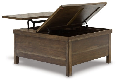 Moriville Lift-top Coffee Table and 2 Chairside End Tables - T731T2