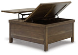 Moriville Lift-top Coffee Table and 2 Chairside End Tables - T731T2