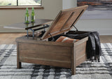 Moriville Lift-top Coffee Table and 2 End Tables - T731T1