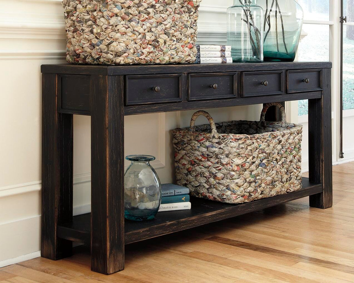 Gavelston Sofa/Console Table - T732-4