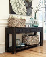 Gavelston Sofa/Console Table - T732-4