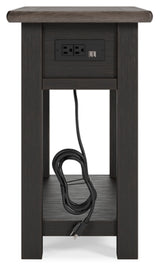 Tyler Creek Chairside End Table - T736-107
