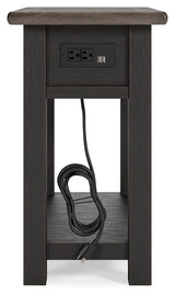 Tyler Creek Chairside End Table - T736-107