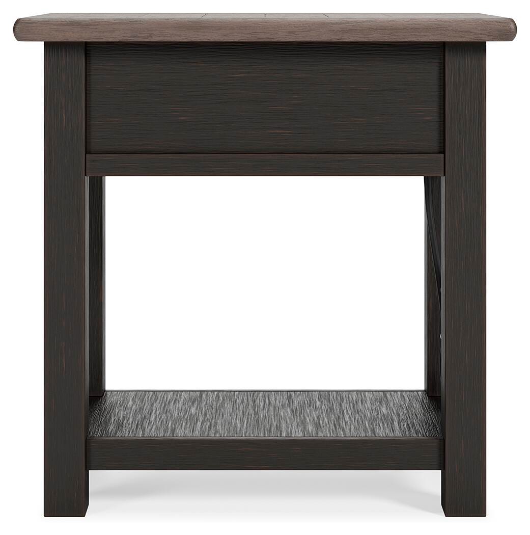 Tyler Creek Chairside End Table - T736-107