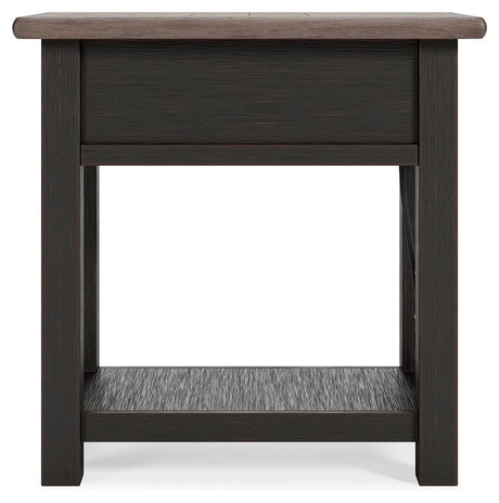Tyler Creek Chairside End Table - T736-107