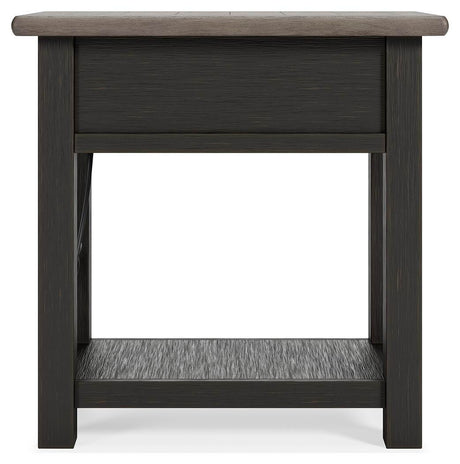 Tyler Creek Chairside End Table - T736-107