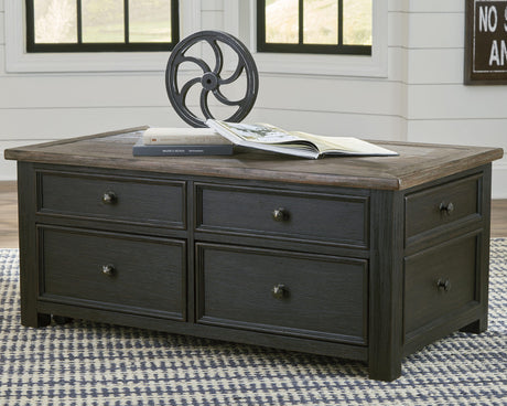 Tyler Creek Coffee Table and 2 End Tables - T736T2