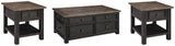Tyler Creek Coffee Table and 2 End Tables - T736T2