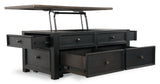 Tyler Creek Coffee Table with Lift Top - T736-20