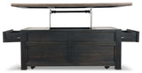 Tyler Creek Coffee Table with Lift Top - T736-20