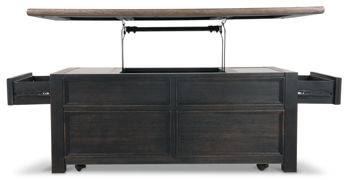 Tyler Creek Coffee Table with Lift Top - T736-20
