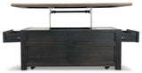 Tyler Creek Coffee Table with Lift Top - T736-20