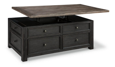 Tyler Creek Coffee Table with Lift Top - T736-20