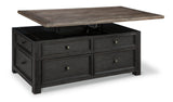 Tyler Creek Coffee Table with Lift Top - T736-20