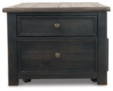 Tyler Creek Coffee Table and 2 End Tables with Console - T736T3