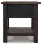 Tyler Creek Coffee Table and 2 End Tables with Console - T736T3