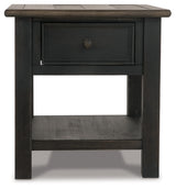 Tyler Creek Coffee Table and 2 End Tables with Console - T736T3