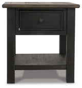 Tyler Creek Coffee Table and 2 End Tables with Console - T736T3