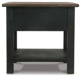 Tyler Creek Coffee Table and 2 End Tables with Console - T736T3