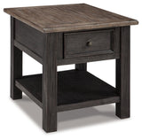 Tyler Creek Coffee Table and 2 End Tables with Console - T736T3