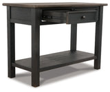 Tyler Creek Coffee Table and 2 End Tables with Console - T736T3