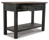 Tyler Creek Sofa/Console Table - T736-4