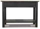 Tyler Creek Coffee Table and 2 End Tables with Console - T736T3