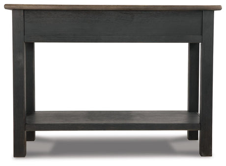Tyler Creek Coffee Table and 2 End Tables with Console - T736T3