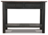 Tyler Creek Coffee Table and 2 End Tables with Console - T736T3
