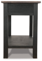 Tyler Creek Coffee Table and 2 End Tables with Console - T736T3