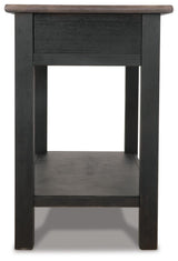 Tyler Creek Coffee Table and 2 End Tables with Console - T736T3