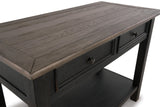 Tyler Creek Coffee Table and 2 End Tables with Console - T736T3