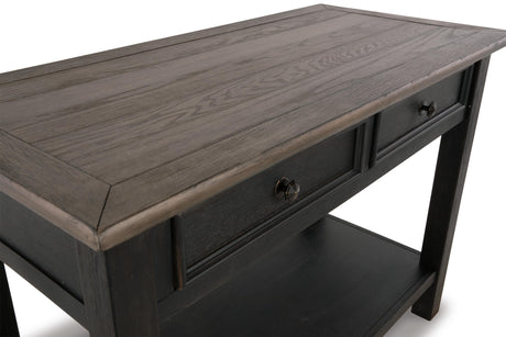 Tyler Creek Coffee Table and 2 End Tables with Console - T736T3