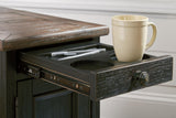 Tyler Creek Chairside End Table with USB Ports & Outlets - T736-7
