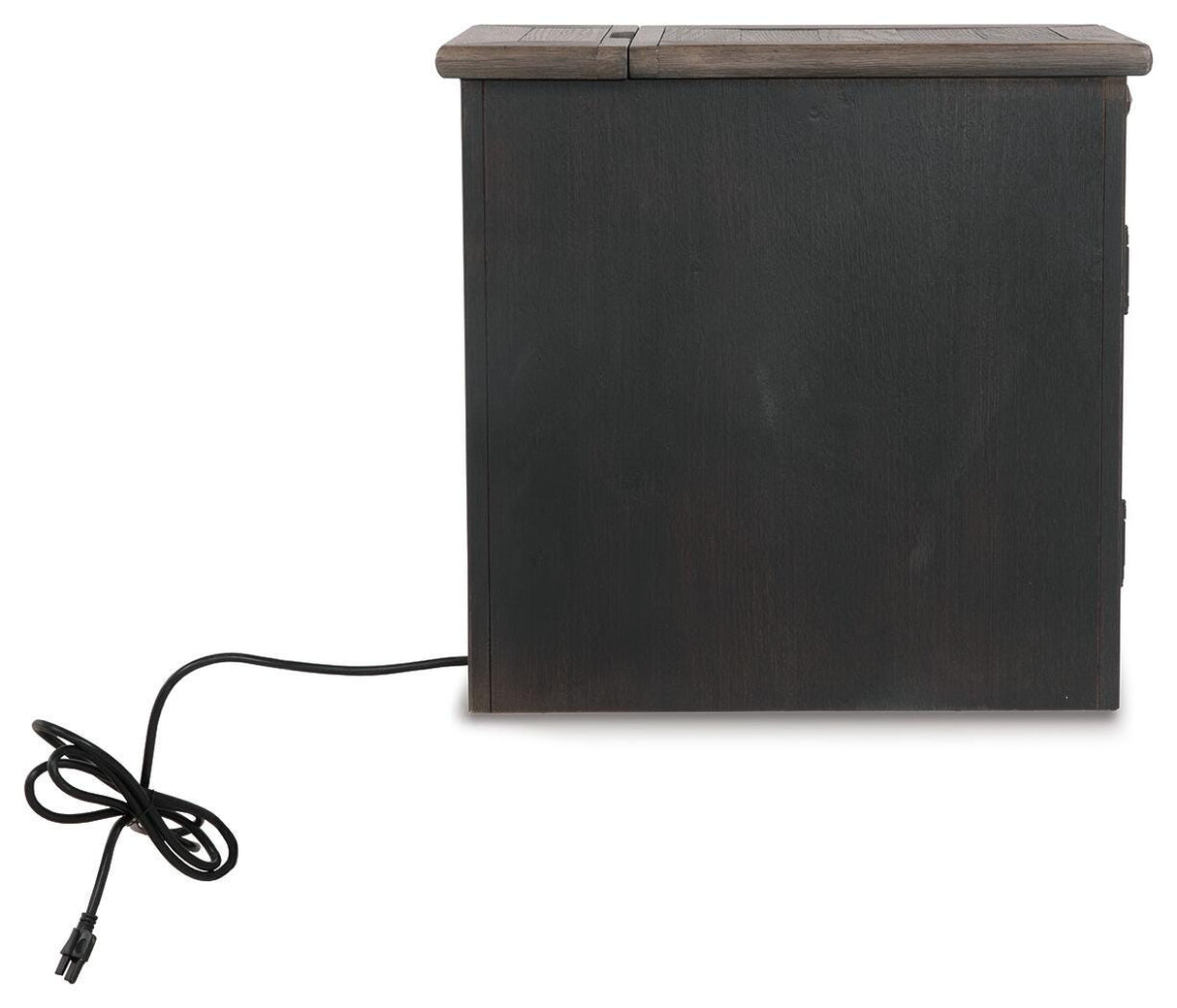 Tyler Creek Chairside End Table with USB Ports & Outlets - T736-7