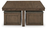 Boardernest Coffee Table with 4 Stools - T738-20